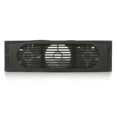 5.25in Front Bay Mount Dual Fan Hard Drive Cooler - hard drive cooler