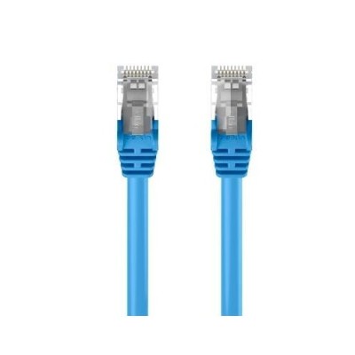 Belkin A3L980B14 BLU S High Performance Patch cable RJ 45 M to RJ 45 M 14 ft UTP CAT 6 molded snagless blue B2B for Omniview SMB 1x16 SM