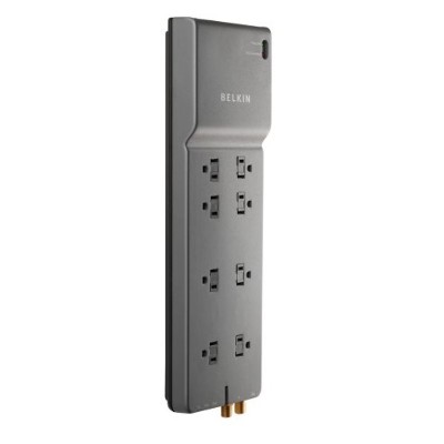 Belkin BE108230 12 Office Series Surge protector output connectors 8