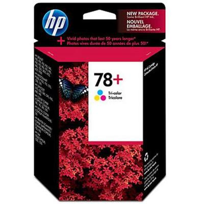 78+ Tri-color Inkjet Print Cartridge by HP