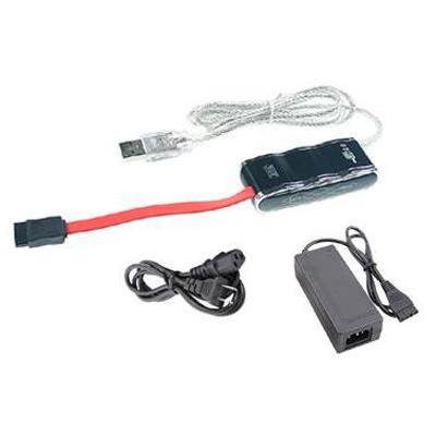 Serial ATA to USB 2.0 Cable Converter Adapter with Power Supply SATA to USB 2.0 Cable Converter Adapter