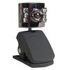6-Led Infrared Night Vision 1.3 MegaPixel USB 2.0 WebCam with Audio Microphone