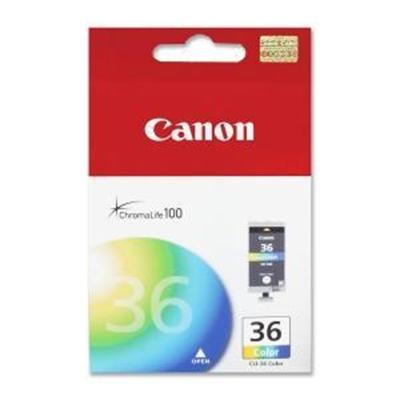 Canon 1511B002 CLI 36 Color Color cyan magenta yellow black original ink cartridge for PIXMA iP100 iP100 Bundle iP100 with battery iP100wb iP11