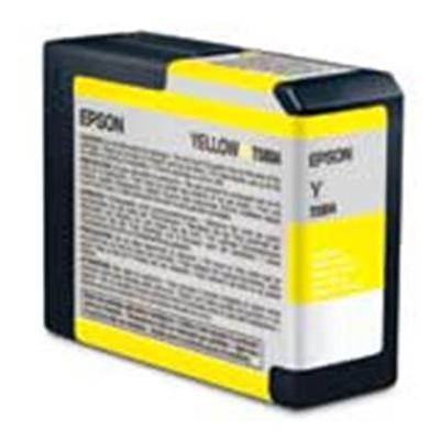 Epson T580400 T5804 80 ml yellow original ink cartridge for Stylus Pro 3800 Pro 3880