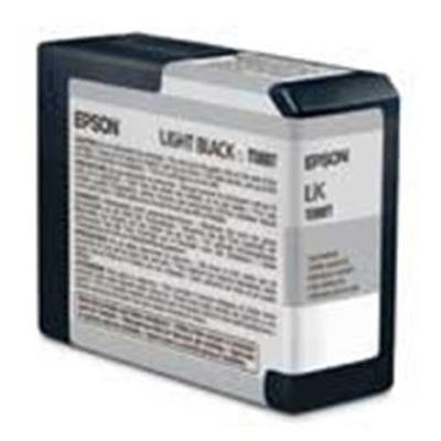 Epson T580700 T5807 80 ml light black original ink cartridge for Stylus Pro 3800 Pro 3880