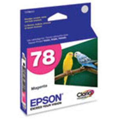 Epson T078320 78 Magenta original ink cartridge for Artisan 50 Stylus Photo R260 R380 RX580 RX595