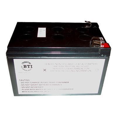 BTI Replacement Battery #4 for APC - UPS battery lead acid  - for P/N: BK650M  BK650MC  BP650PNP  BP650S  SU620NET  SUVS650
