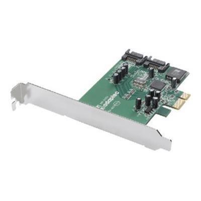 RAID 1220SA - Storage controller (RAID) - 2 Channel - SATA-300 low profile - 300 MBps - RAID 0 1 JBOD - PCI Express x1
