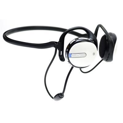 wiREVO Bluetooth Stereo Headset with iPod Dongle - White