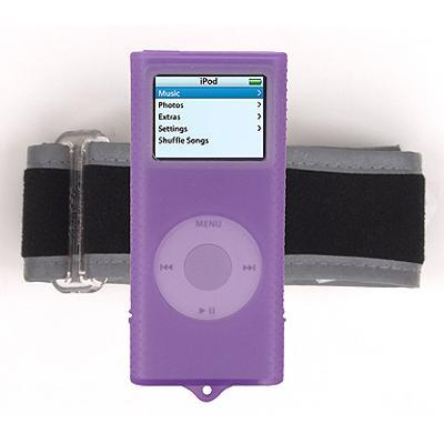 iSA micro2 Armband Set for iPod nano 2nd Generation - Purple