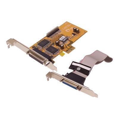 CyberParallel Dual PCIe - parallel adapter - 2 ports