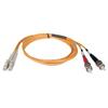 30M/100ft. Duplex Multimode Cable LC/ST 62.5/125 Fiber