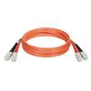 25M/80ft. SC/SC 62.5/125 Duplex Multimode Fiber Optic Patch Cable