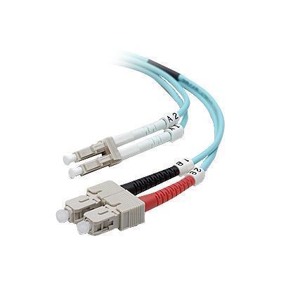 Belkin F2F402L7-05M-G 10 Gig Aqua - Patch cable - LC multi-mode (M) to SC multi-mode (M) - 16.4 ft - fiber optic - 50 / 125 micron - aqua - B2B Belkin F2F402L7-05M-G 10 Gig Aqua - Patch cable - LC multi-mode (M) to SC multi-mode (M) - 16.4 ft - fiber optic - 50 / 125 micron - aqua - B2B