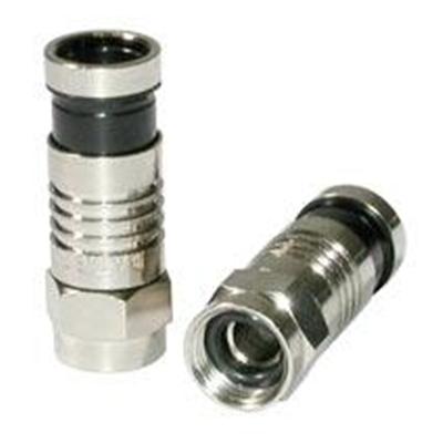 Compression F-Type Connector with O-RING for RG6 - antenna connector