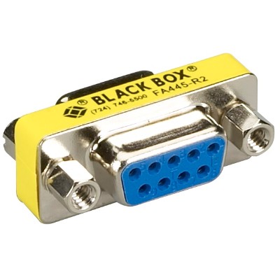 Black Box FA445-R2 Gender changer - DB-9 (F) to DB-9 (F) Black Box FA445-R2 Gender changer - DB-9 (F) to DB-9 (F)