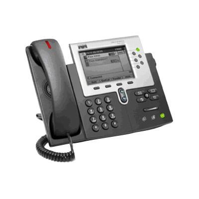 IP Phone 7961G - VoIP phone - SCCP - silver dark gray - with 1 x user license