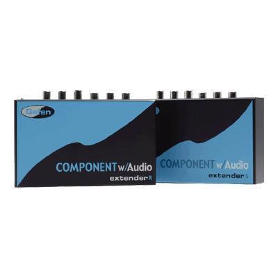 Component Audio Extender Sender and Receiver Units - video/audio extender