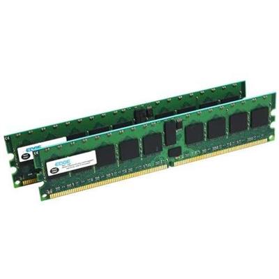 Edge Memory PE20803502 2GB ( 2 x 1 GB ) ECC Regidtered DIMM 240-pin DDR II Memory Kit Edge Memory PE20803502 2GB ( 2 x 1 GB ) ECC Regidtered DIMM 240-pin DDR II Memory Kit