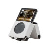KickStand Leather Case for iPod video - White