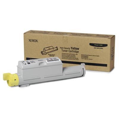Xerox 106R01220 High Capacity yellow original toner cartridge for Phaser 6360DN 6360DT 6360DX 6360N