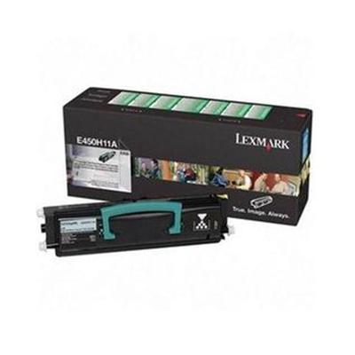 Lexmark E450H11A High Yield black original toner cartridge LCCP LRP for E450dn 450dtn