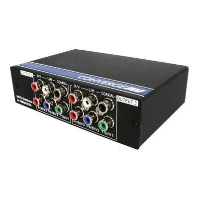 Startech St123hda 3 Port Component Video Splitter With Digital Audio - Distribution Amplifier