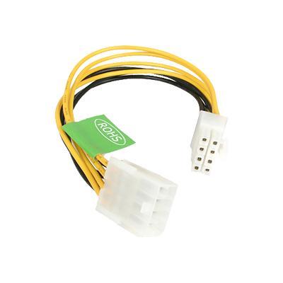 StarTech.com EPS8EXT EPS 8 Pin Power Extension Cable Power extension cable 8 pin EPS12V F to 8 pin EPS12V M 7.9 in for 430 530