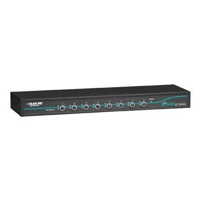 Black Box KV9108A ServSwitch EC for PS 2 and USB Servers and PS 2 Consoles KVM switch PS 2 8 x KVM port s 1 local user desktop