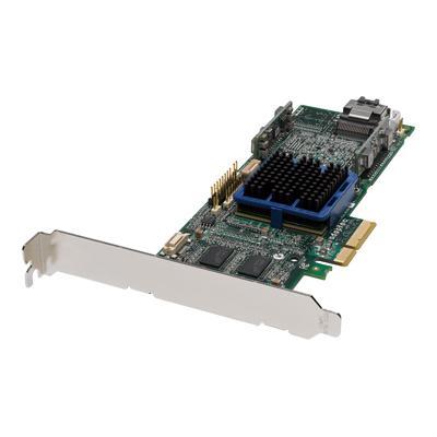 RAID 3405 - Storage controller (RAID) - 4 Channel - SATA-300 / SAS low profile - 300 MBps - RAID 0 1 5 6 10 50 1E 5EE 60 - PCI Express x4