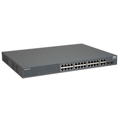 SMC TigerSwitch 10/100 SMC6128PL2 - switch - 24 ports - managed - desktop