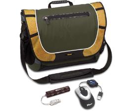Targus Notebook Messenger Bag Essentials with Optical mouse & USB Hub