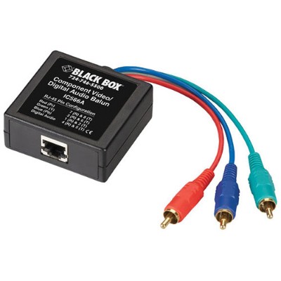 Component Video/Digital Audio Balun - balun adapter