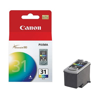 CL-31 Color FINE Ink Cartridge works with PIXMA printers including PIXMA MP470 / PIXMA MX310