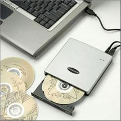 EZ Writer DVD/CD Dual Layer Burner with LightScribe Direct Disc Labeling USB