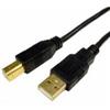 10FT USB 2.0 A/B GOLD CABLE