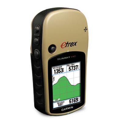 eTrex Summit HC Hand-held Receiver with Built in GPS Patch Antenna
