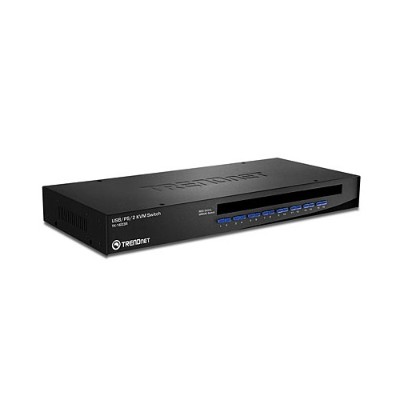 TRENDnet TK-1603R TK 1603R - KVM / USB switch - PS/2 - 16 x KVM / USB - 1 local user - rack-mountable TRENDnet TK-1603R TK 1603R - KVM / USB switch - PS/2 - 16 x KVM / USB - 1 local user - rack-mountable