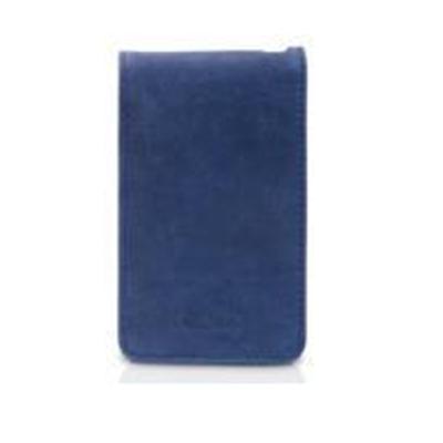 Vizor Leather Case for iPod - Dark Blue