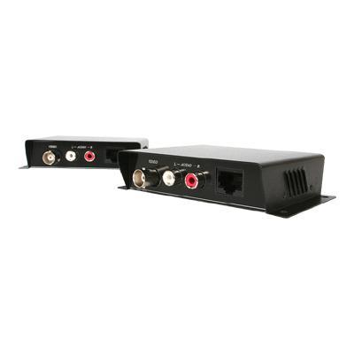 StarTech.com COMPUTPEXTA Composite Video Extender over Cat 5 with Audio Video audio extender up to 656 ft