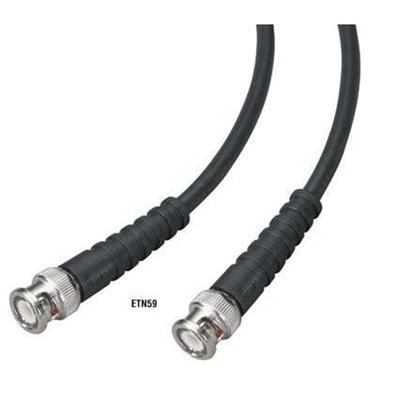 Black Box ETN59-0020-BNC Coax cable - BNC (M) to BNC (M) - 19.7 ft - RG-59 - solid - black Black Box ETN59-0020-BNC Coax cable - BNC (M) to BNC (M) - 19.7 ft - RG-59 - solid - black