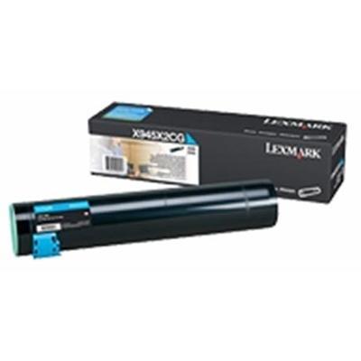 Lexmark X945X2CG High Yield cyan original toner cartridge LCCP for X940e 940e Page Plus Solution 945e 945e Page Plus Solution