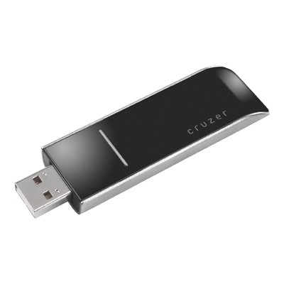 Cruzer Contour 8GB USB Flash Drive with U3 Technology