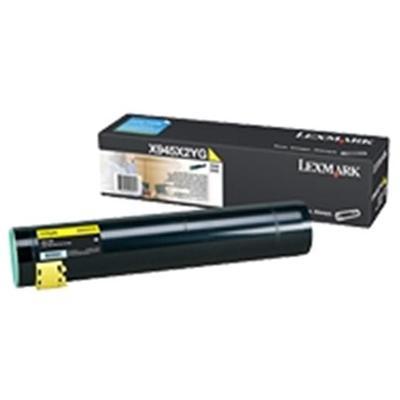 Lexmark X945X2YG High Yield yellow original toner cartridge LCCP for X940e 940e Page Plus Solution 945e 945e Page Plus Solution