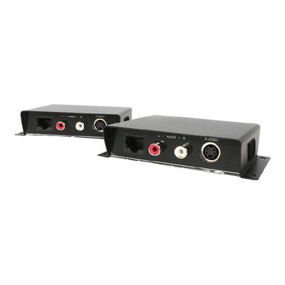 StarTech.com SVIDUTPEXTA S Video Video Extender over Cat 5 with Audio Video audio extender up to 656 ft