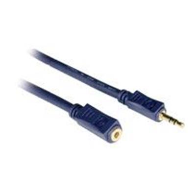 Cables To Go 40608 Velocity 6ft Velocity 3.5mm M F Stereo Audio Extension Cable Audio extension cable stereo mini jack M to stereo mini jack F 6 ft