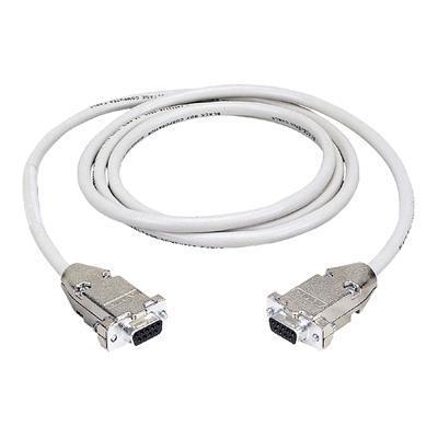 Black Box EYN257T-0006-FF Null modem cable - DB-9 (F) to DB-9 (F) - 6 ft - gray Black Box EYN257T-0006-FF Null modem cable - DB-9 (F) to DB-9 (F) - 6 ft - gray