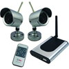 2 Pack 2.4GHz Wireless Outdoor Camera with Receiver - 20Ft. Night Vision