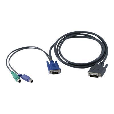 Avocent Scps2-6 Keyboard / Video / Mouse (kvm) Cable - 6 Ft