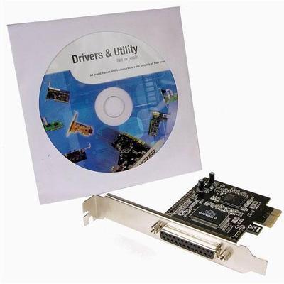 1 Port Printer/ Parallel PCI Express Card
